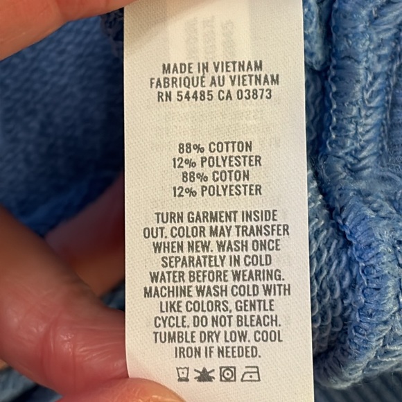 NWT Aerie Lace Up Oversized Distressed Sweatshirt - Picture 13 of 13